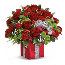 red xmas flower delivery to manila philippines