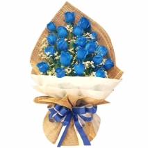 send blue rose to manila