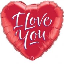 Online Delivery  1pc I LOVE YOU Balloon to Manila Philippines